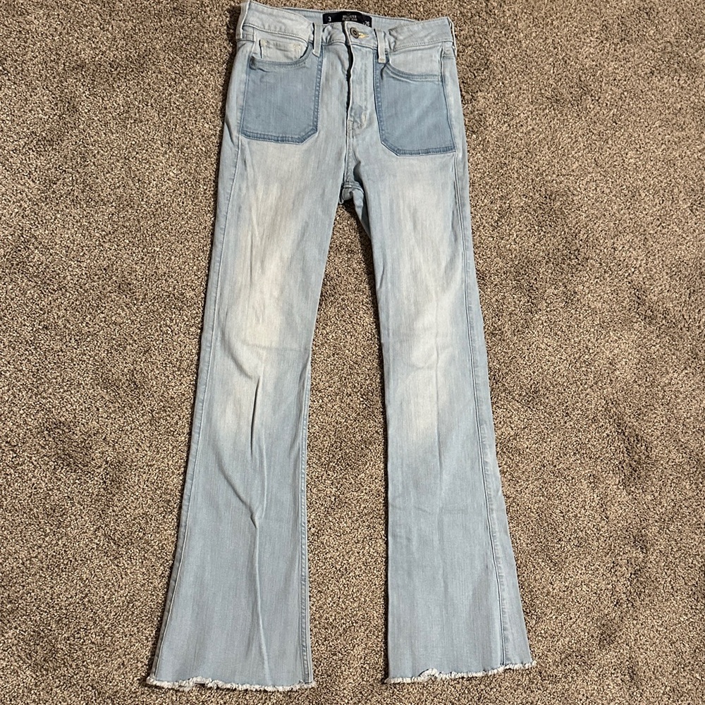 Hollister Light Wash Flare Jeans